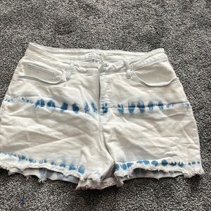 Ava & Viv bleach dye denim shorts - 16W